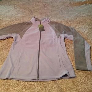 NWT Tek Gear full zip microfleece jacket